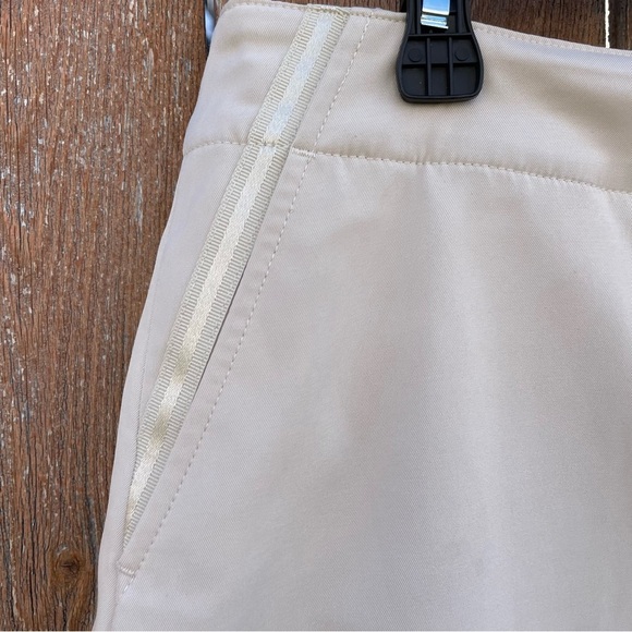 LADY HAGEN Women’s Tan Skort Skirt Pockets Side Slits Size 14 - Picture 3 of 14